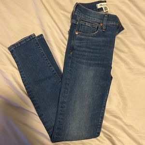 Madewell 9 inch mid rise skinny jeans size 23 worn once